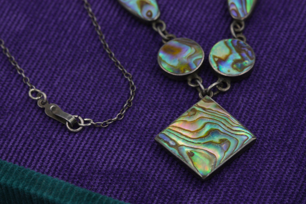 1930s Abalone Necklace