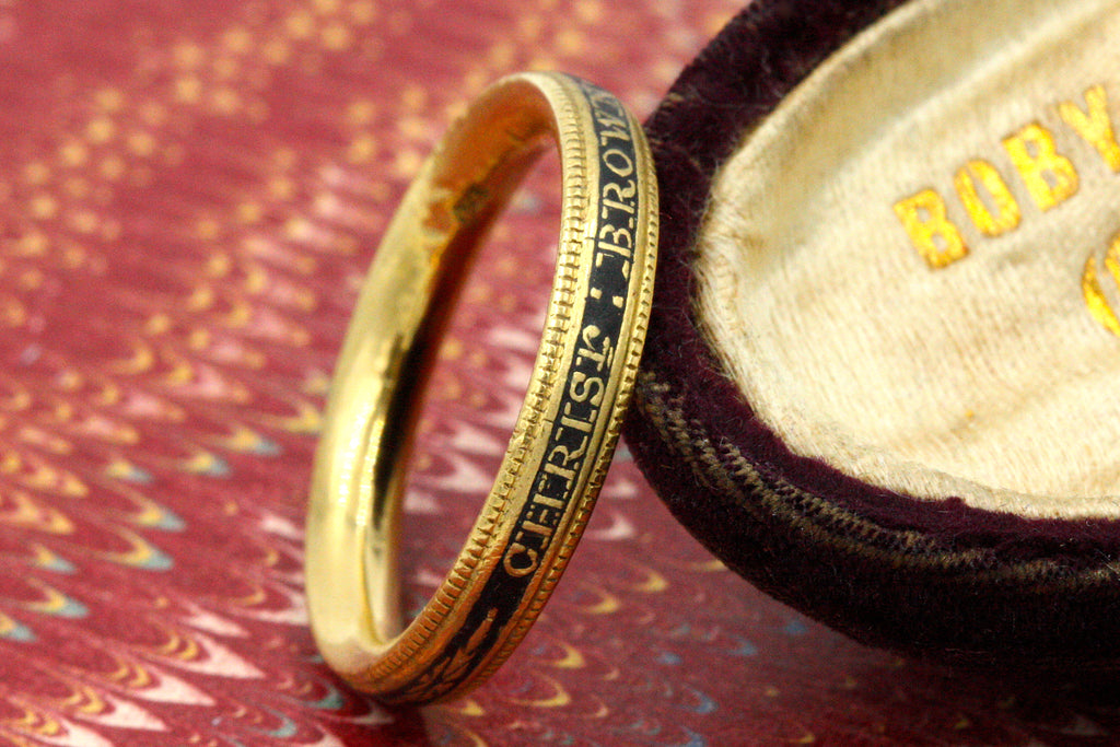 Georgian 1771 Mourning Band