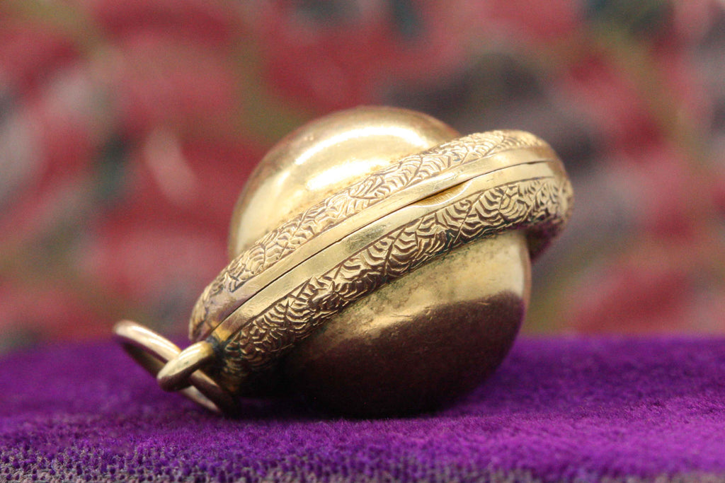 Victorian Saturn Orb Locket