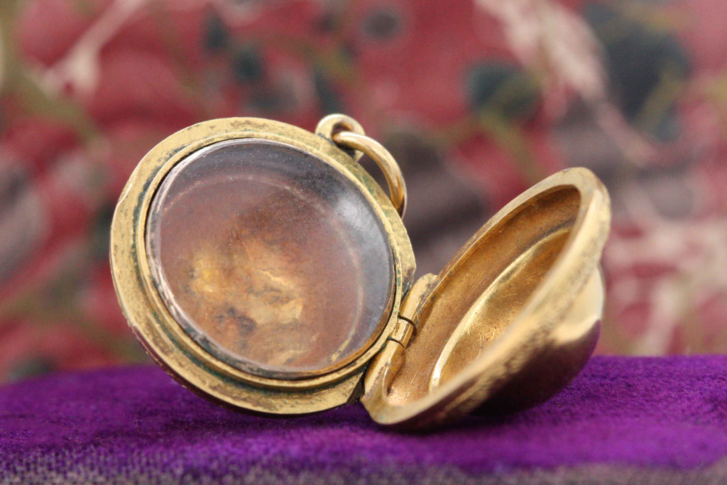 Victorian Saturn Orb Locket