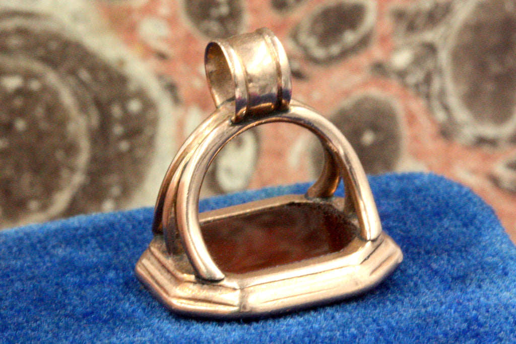 Antique French Intaglio Seal Pendant