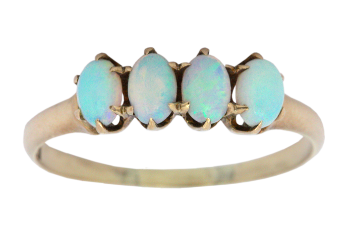 Edwardian Four-Opal Ring