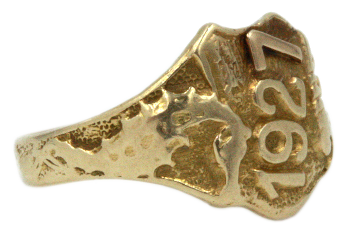 1927 Seahorse Date Ring