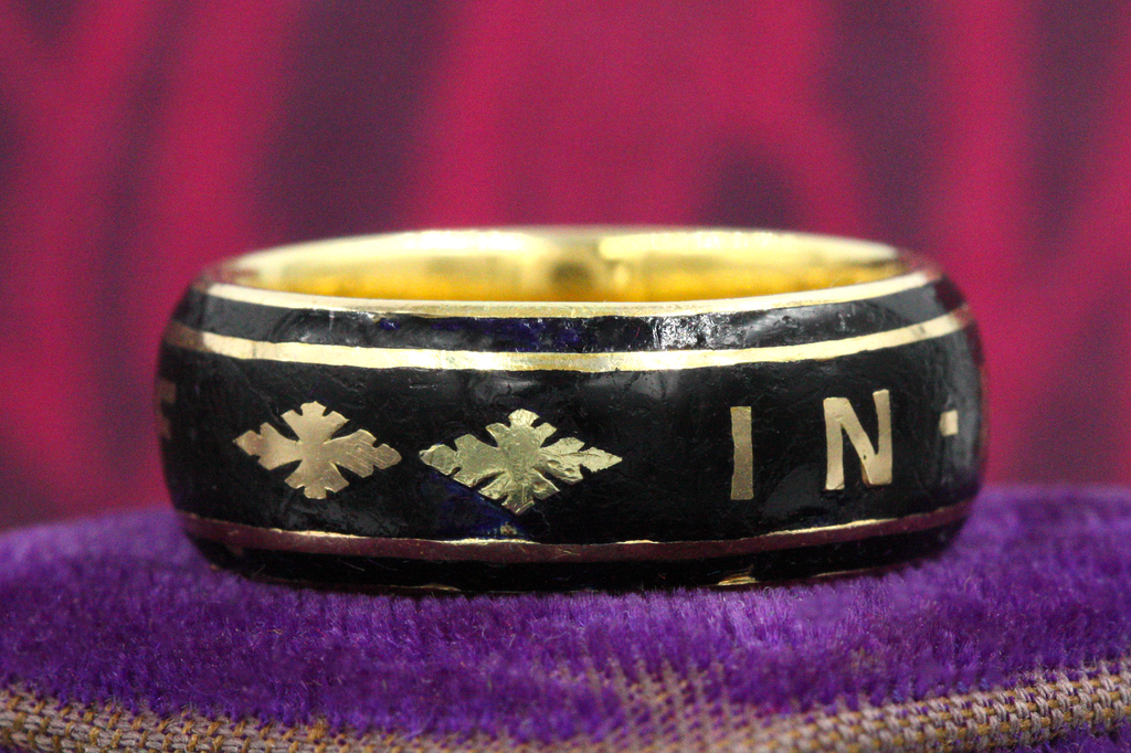 Victorian 'In Memory Of' Mourning Band