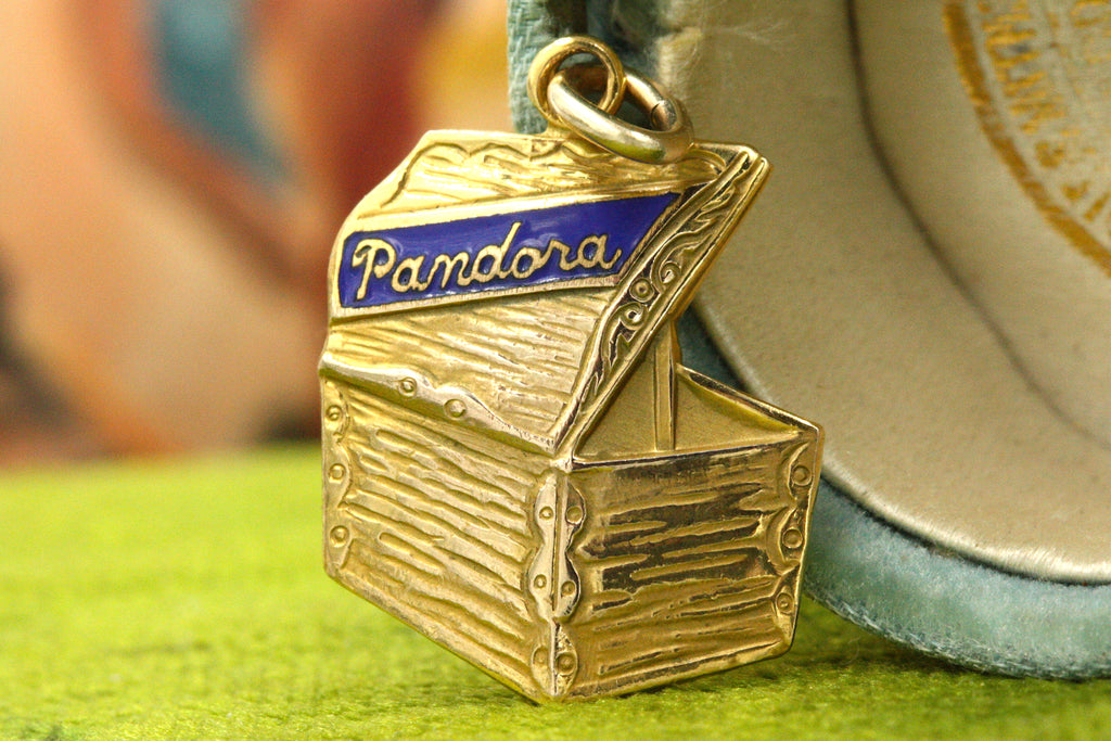 Vintage Pandora's Box Charm