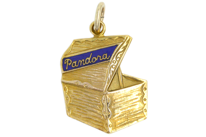 Vintage Pandora's Box Charm